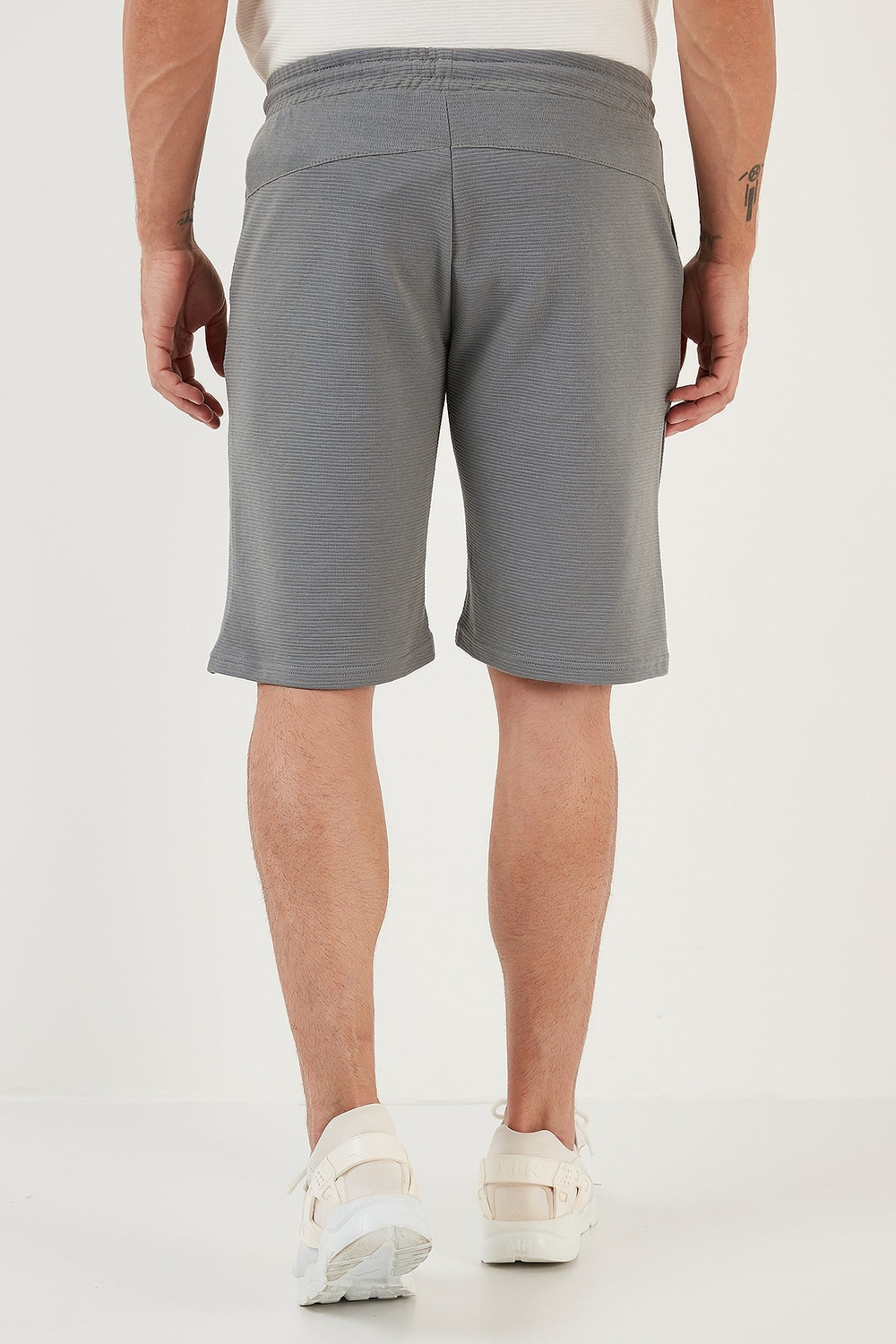 Pamuklu Relaxed Fit Cepli Erkek Short 5908023 AÇIK HAKİ