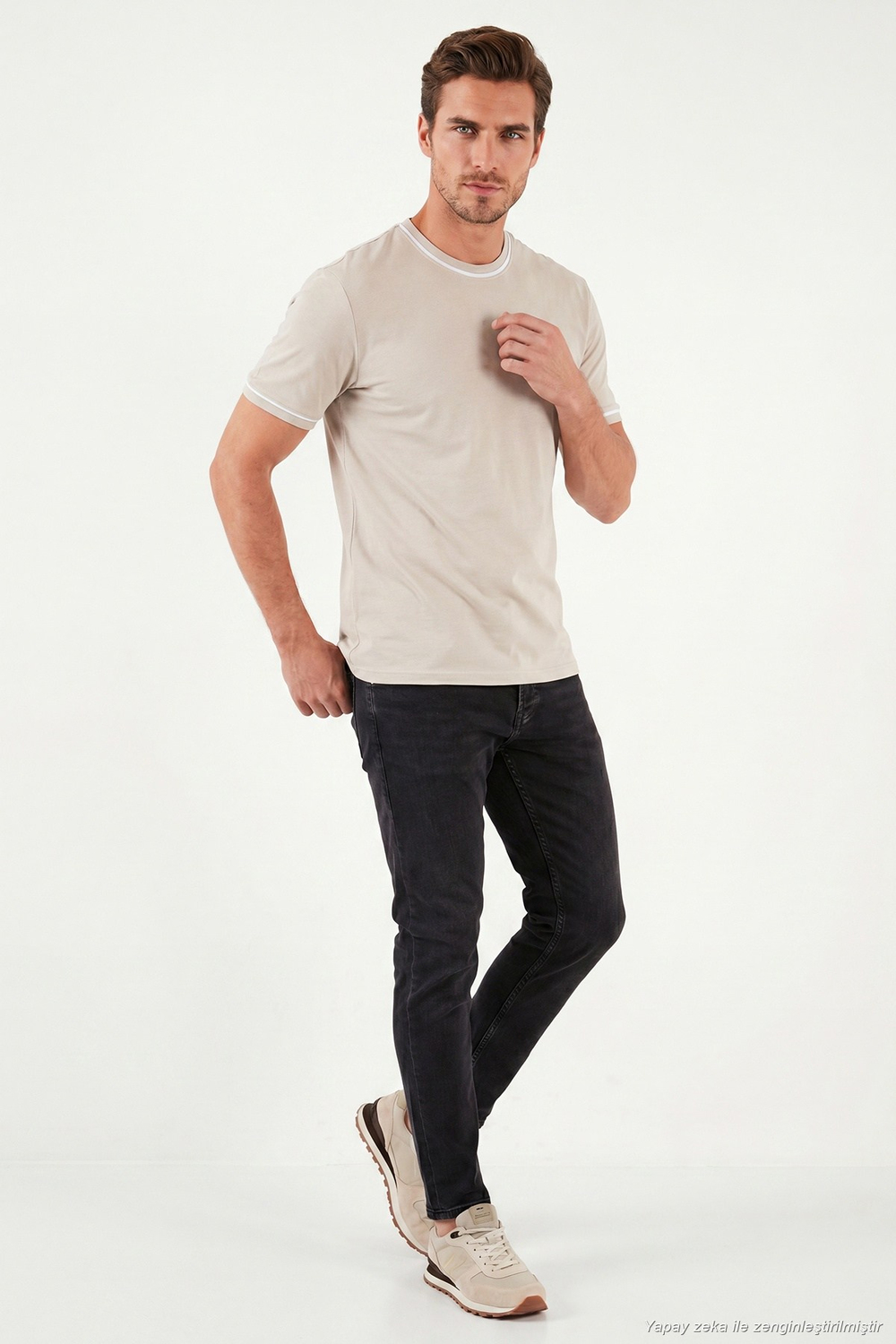 Pamuklu Slim Fit Düşük Bel Jeans Erkek Kot Pantolon 1135C87NAPOLI SİYAH