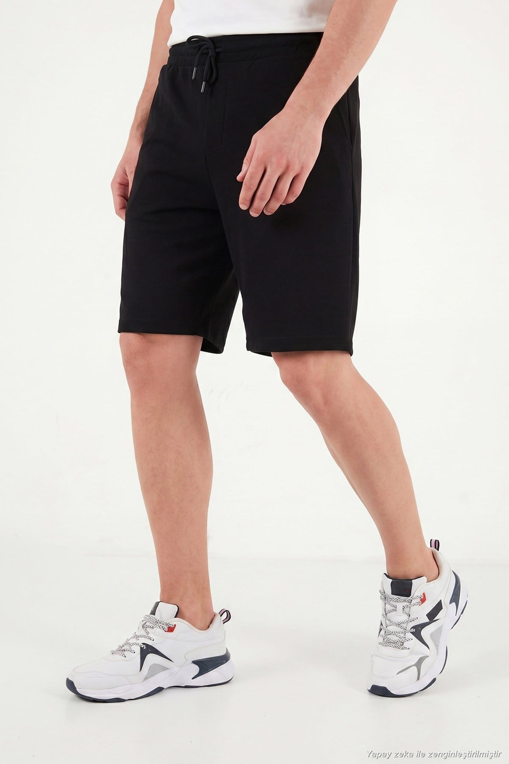 Regular Fit Bağlamalı Erkek Short 5908096 SİYAH