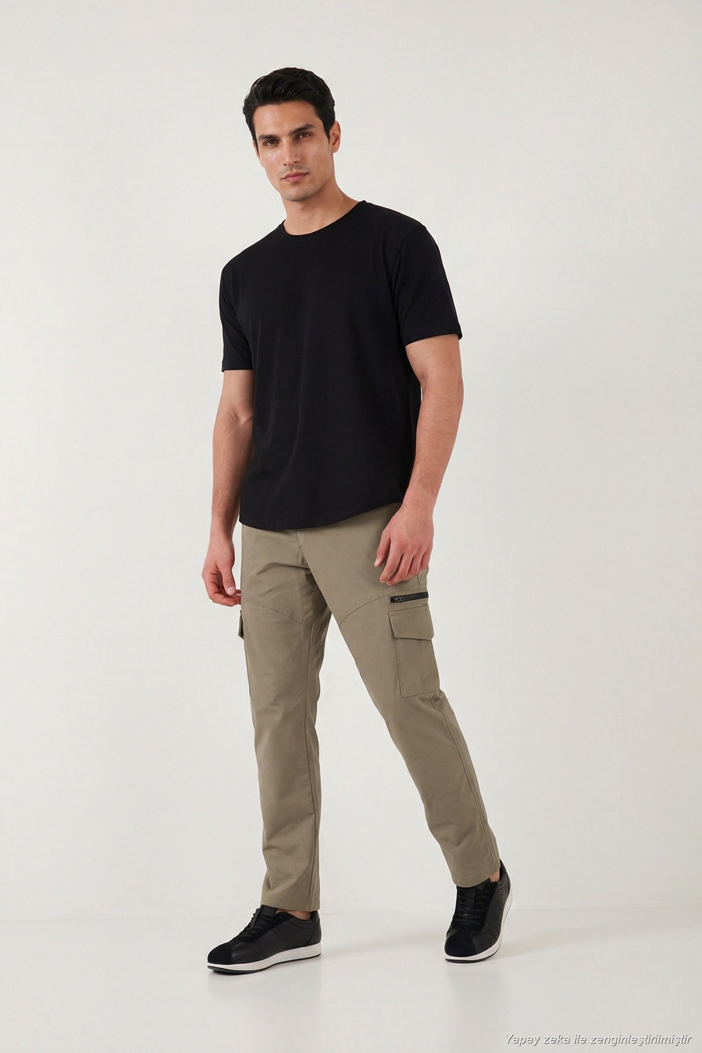 Regular Fit Normal Bel Cep Detaylı Trekking Kargo Erkek Pantolon 693150 BEJ