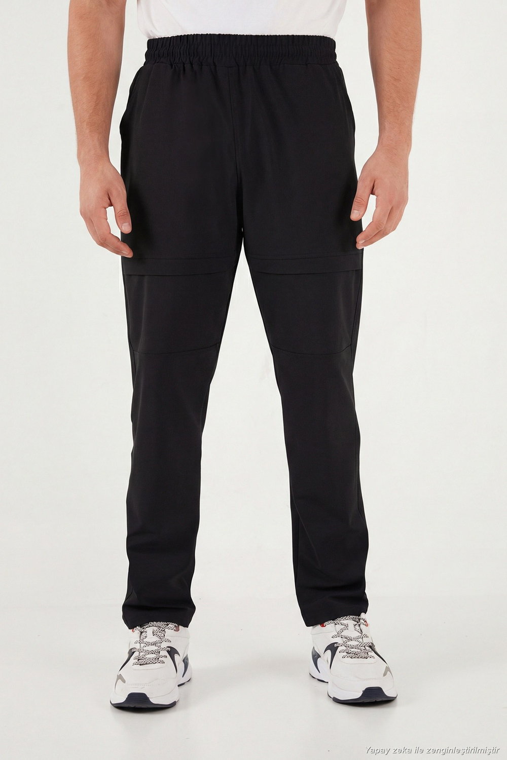 Regular Fit Normal Bel Düz Paça Trekking ve Kargo Erkek Pantolon 693705 SİYAH