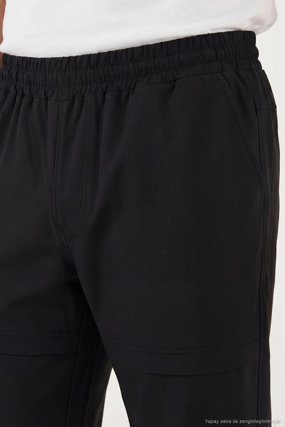 Regular Fit Normal Bel Düz Paça Trekking ve Kargo Erkek Pantolon 693705 SİYAH