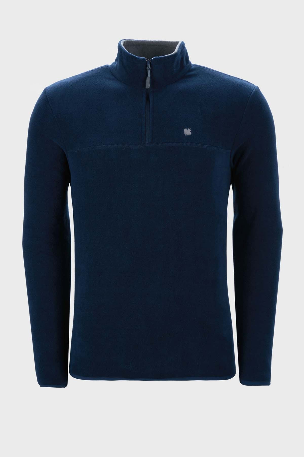 Slim Fit Anti-Pilling Tüylenme Yapmayan Bato Yaka Soğuk Geçirmez Şardonlu Erkek Polar 5906001 LACİVERT