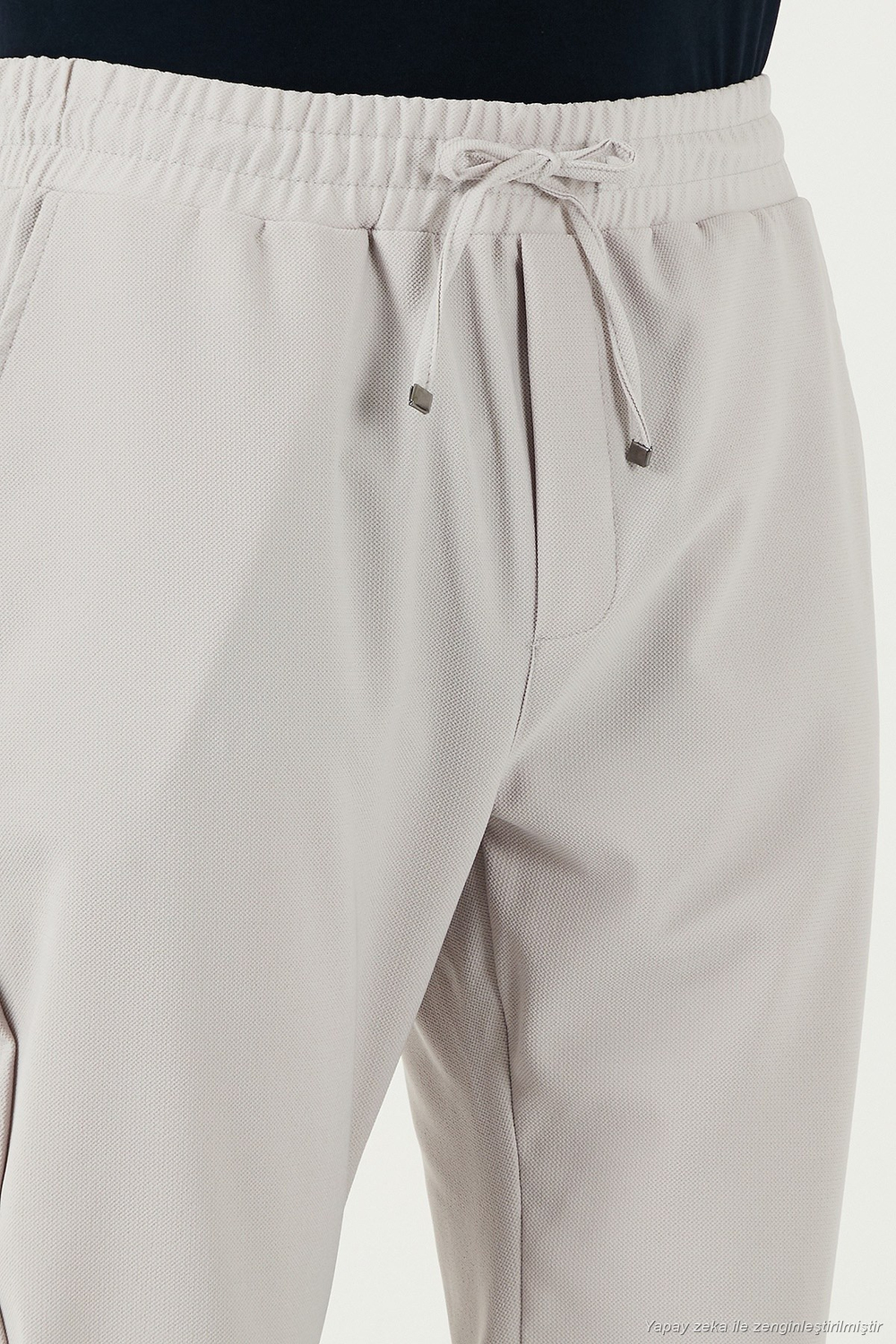 Streç Regular Fit Normal Bel Düz Paça Jogger Erkek Pantolon CF25617953 GRİ
