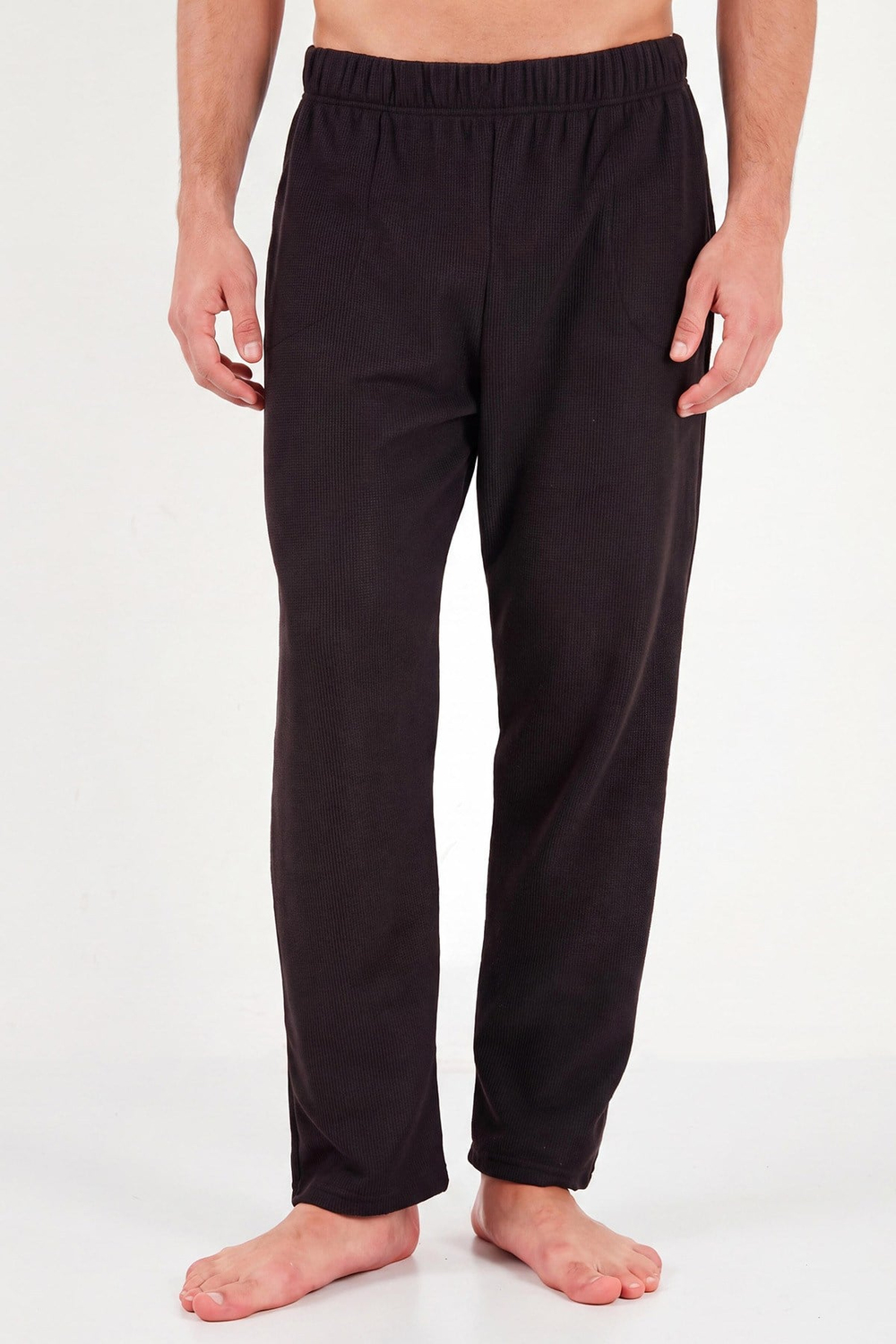 Ultra Soft Düğmeli Bisiklet Yaka Erkek Pijama Takımı 6575011 HAKİ