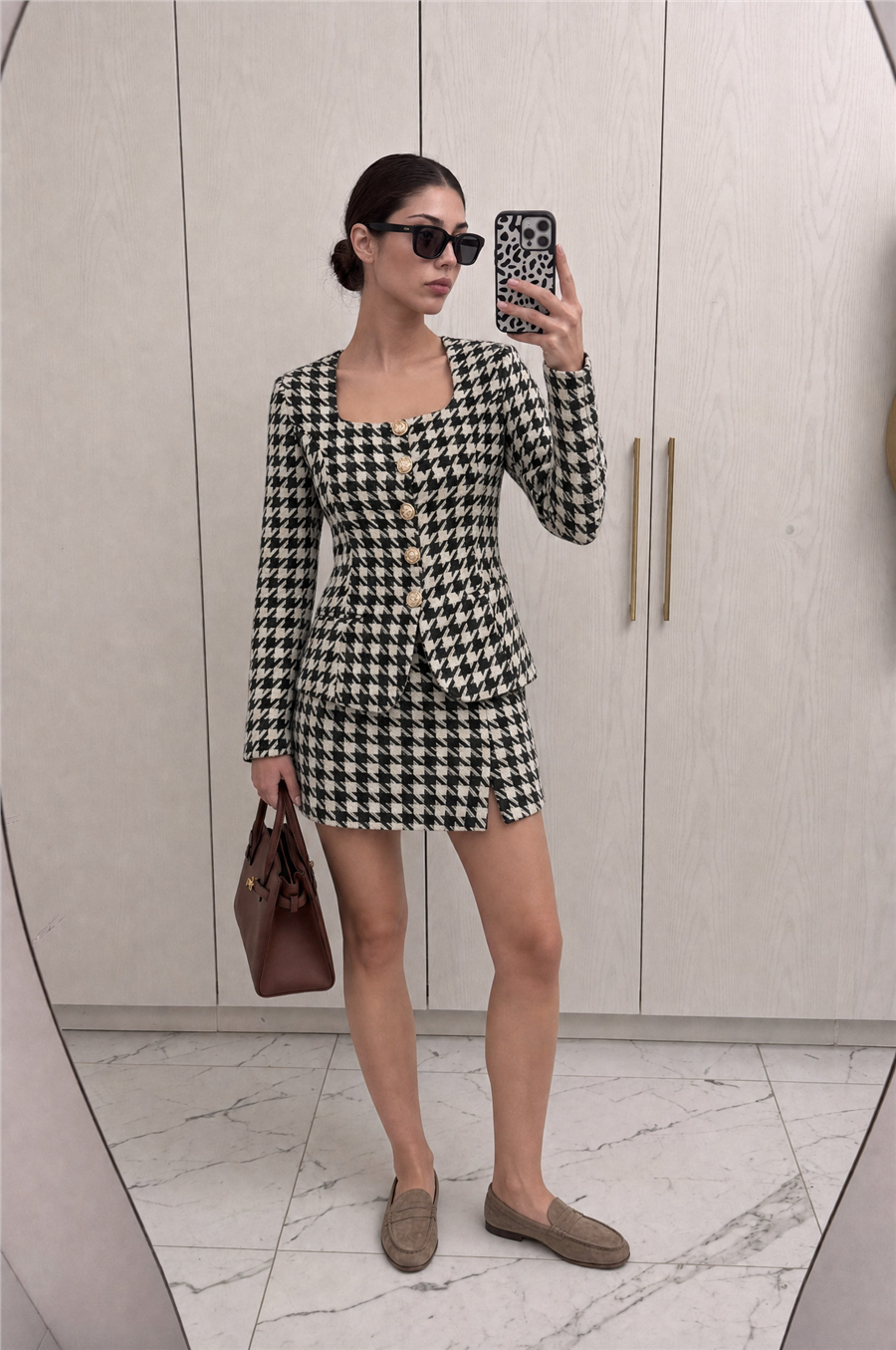 Luna Button Suit Kazayağı