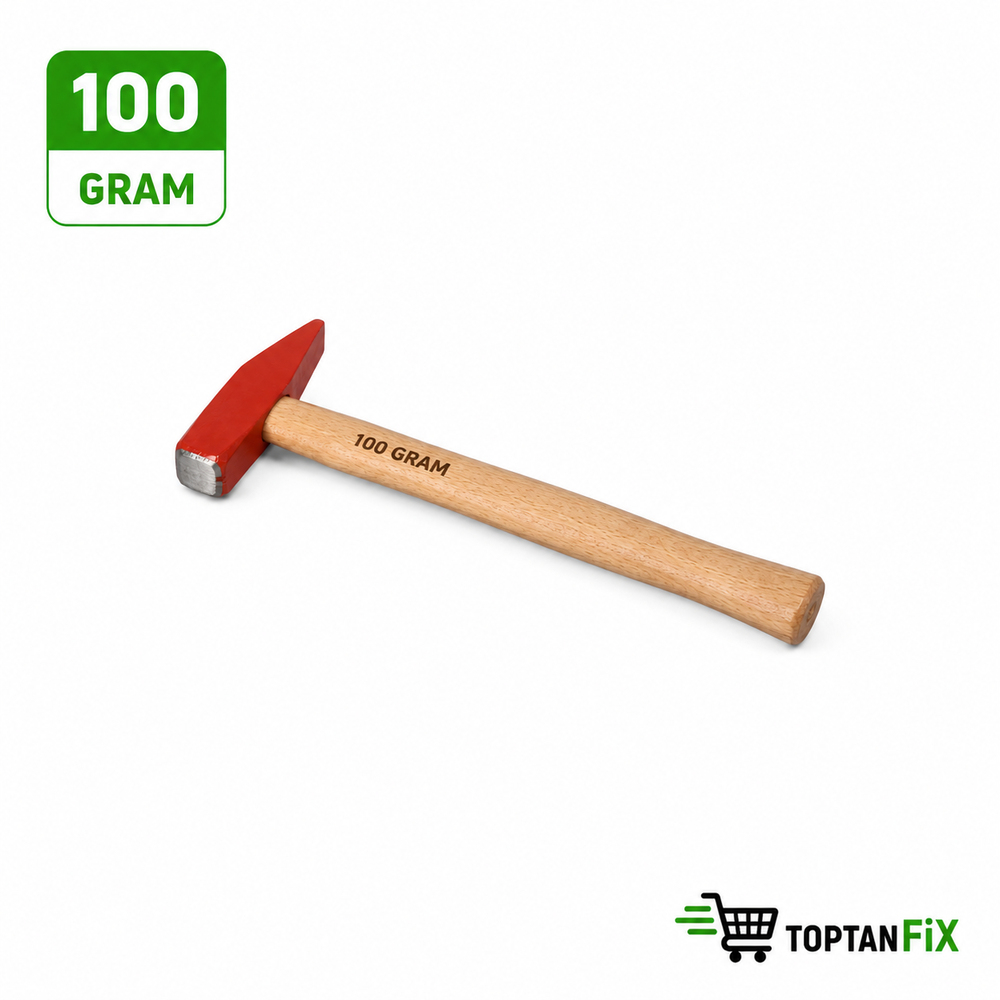 Ahşap Saplı Çekiç 100 Gr