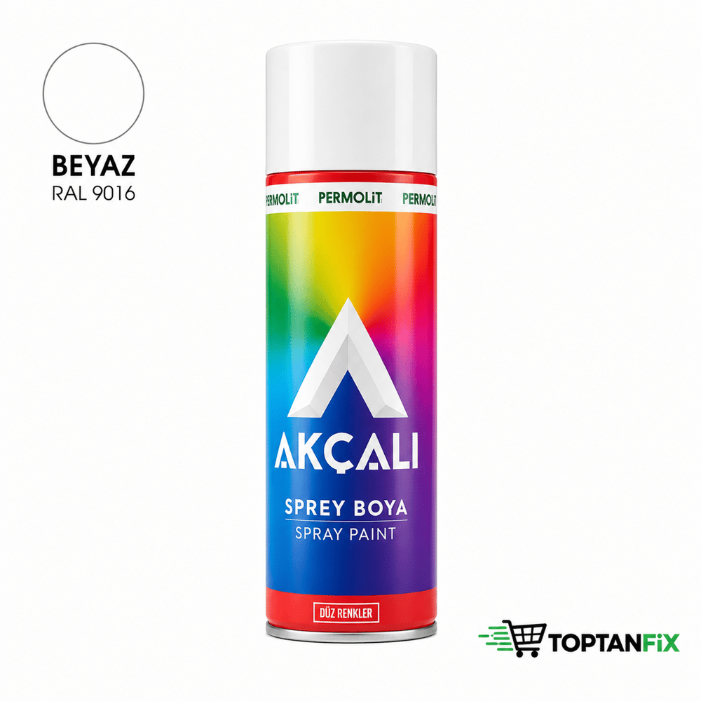 Akçalı 301 400 ml Beyaz Sprey Boya