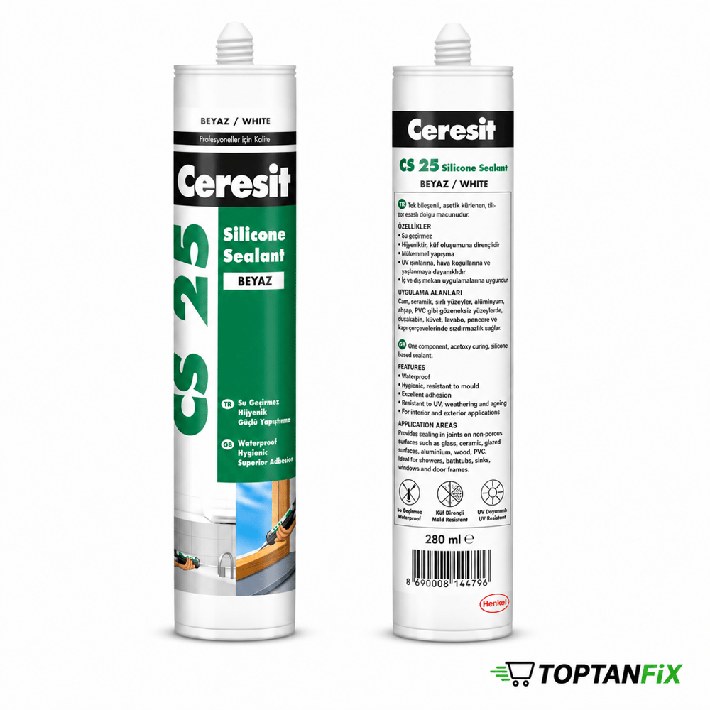 Ceresit CS 25 Beyaz Silikon 280ml