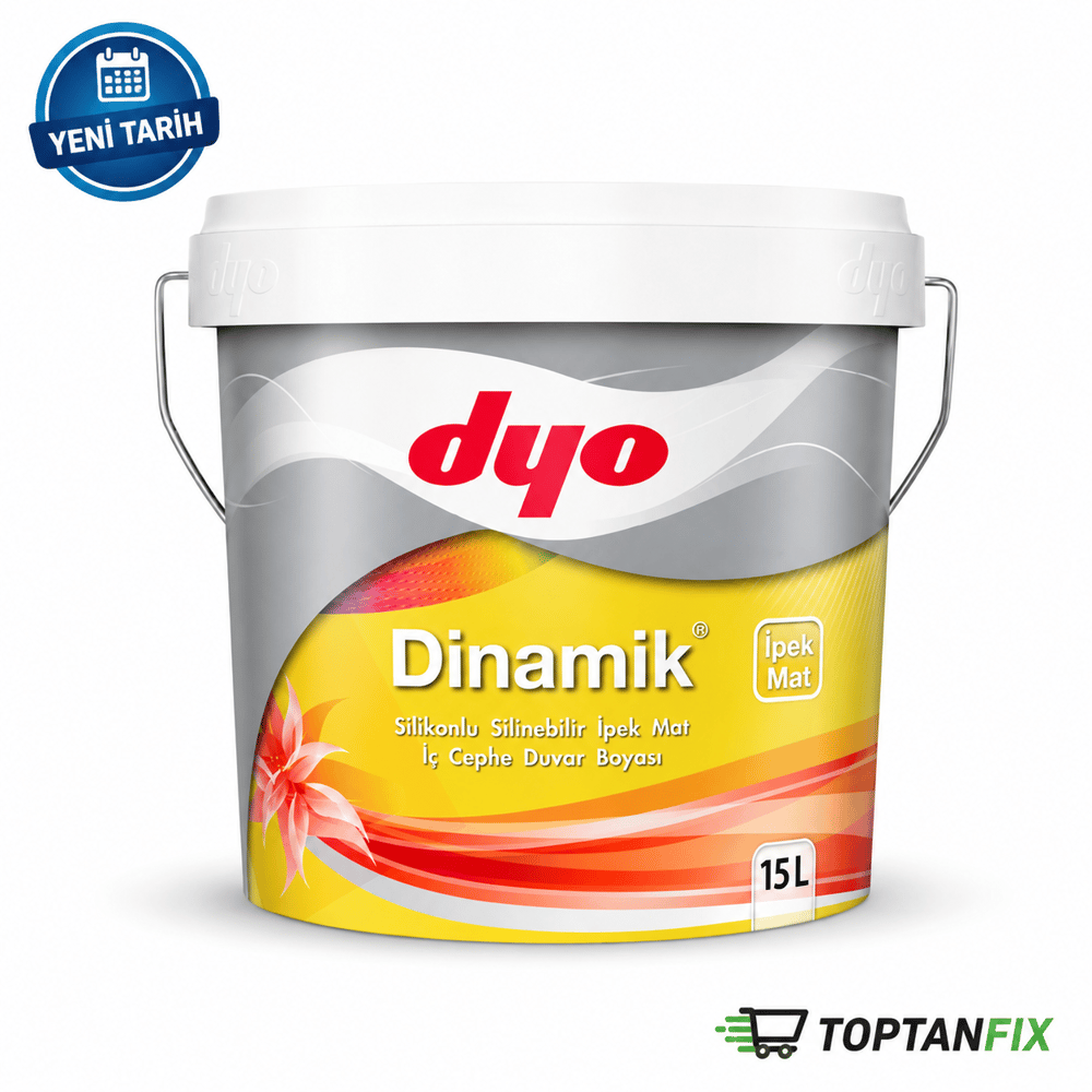 Dyo Dinamik Silikonlu İpek Mat 15 lt İç Cephe Boyası