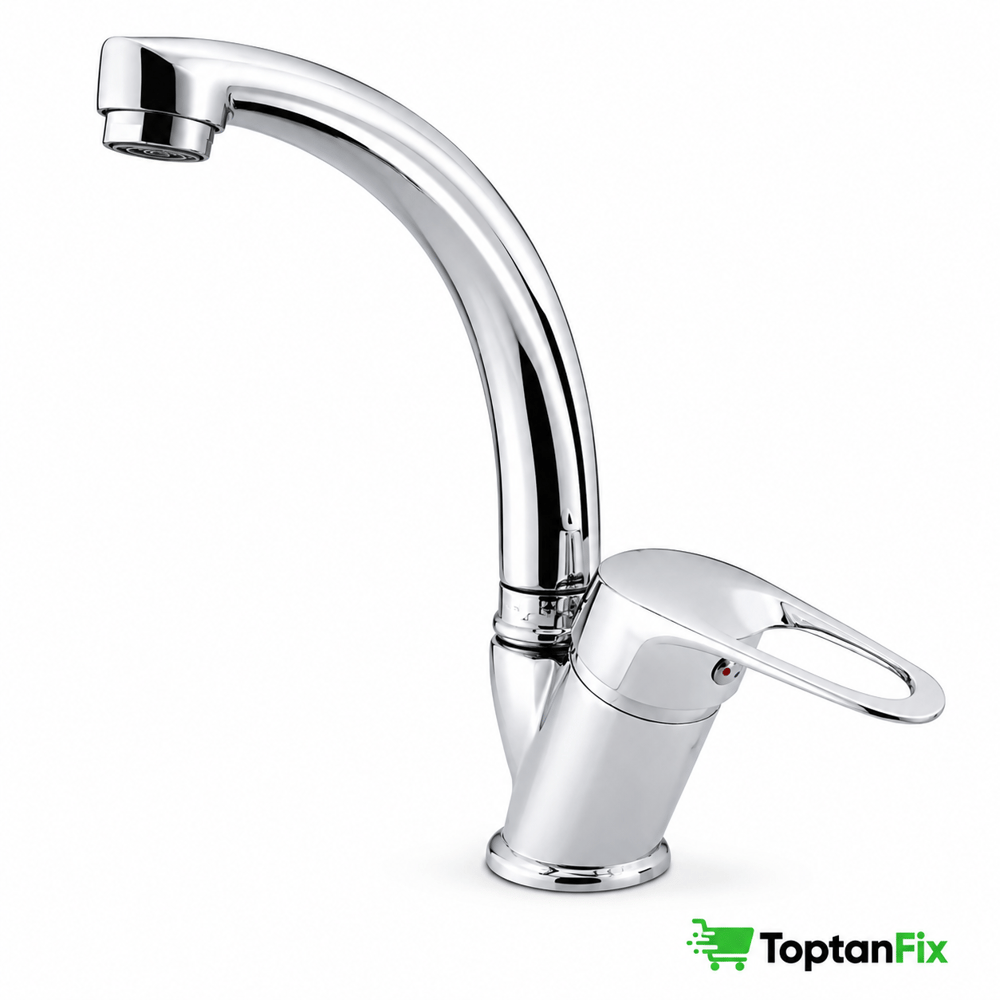 Gms Narin Mix NRN101 Kuğu Lavabo Bataryası