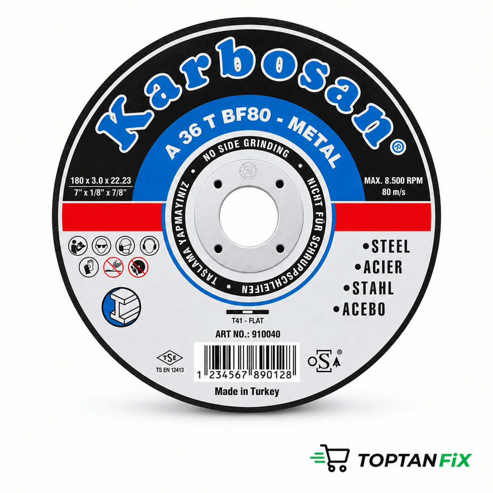 Karbosan NK Metal Kesme 180x3.0x22 (910040)