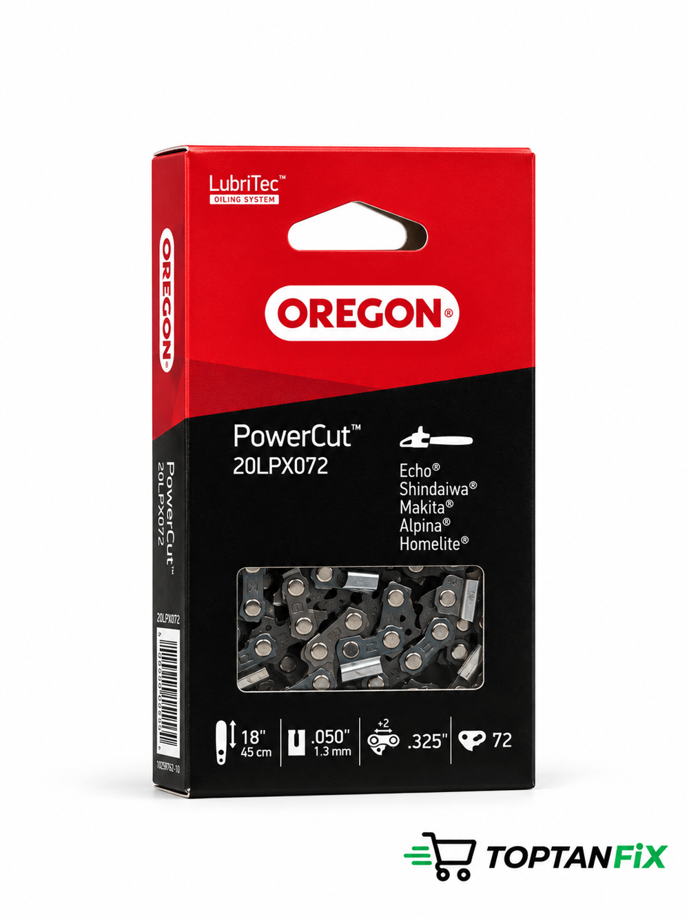 Oregon Kesik Zincir 36 Diş 3/25 Köşe Kutu 20LPX072