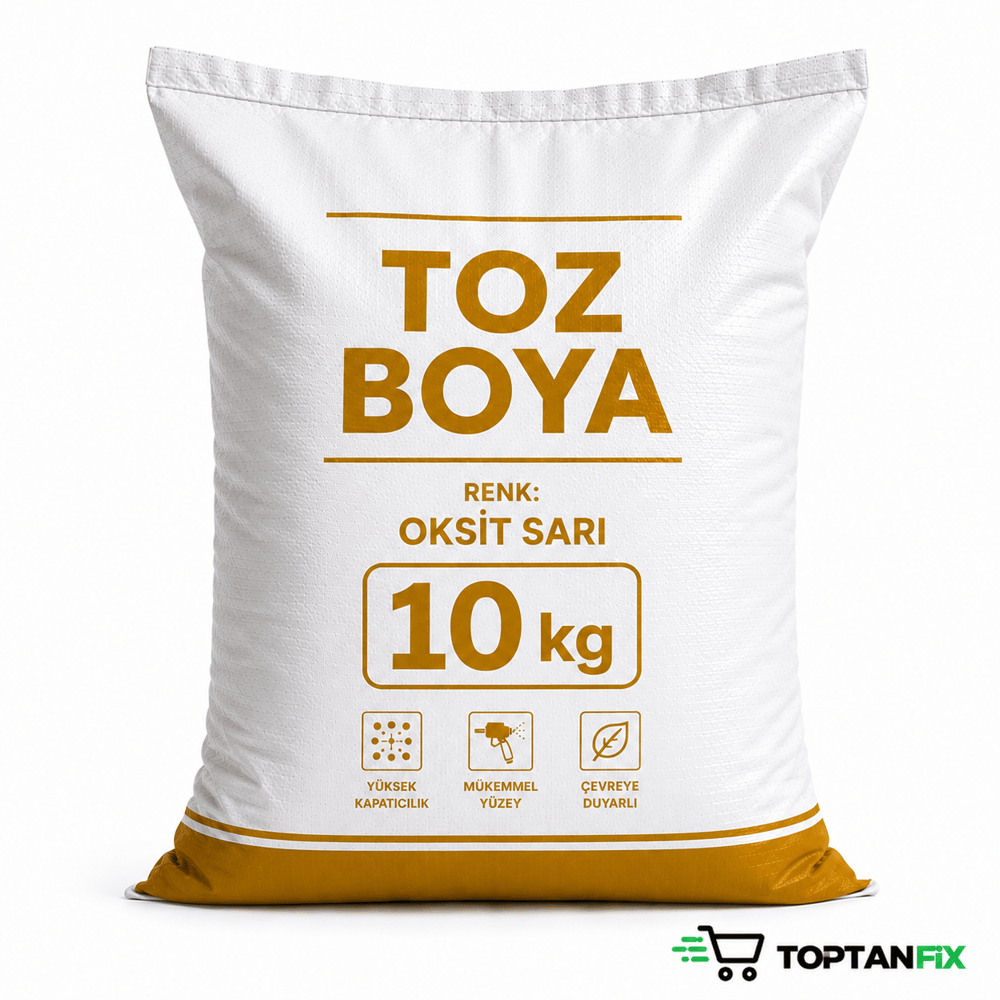 Toz Boya 10 KG Oksit Sarı