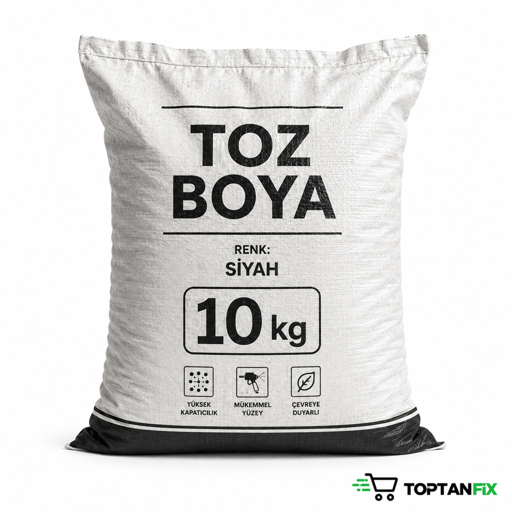 Toz Boya 10 KG Siyah