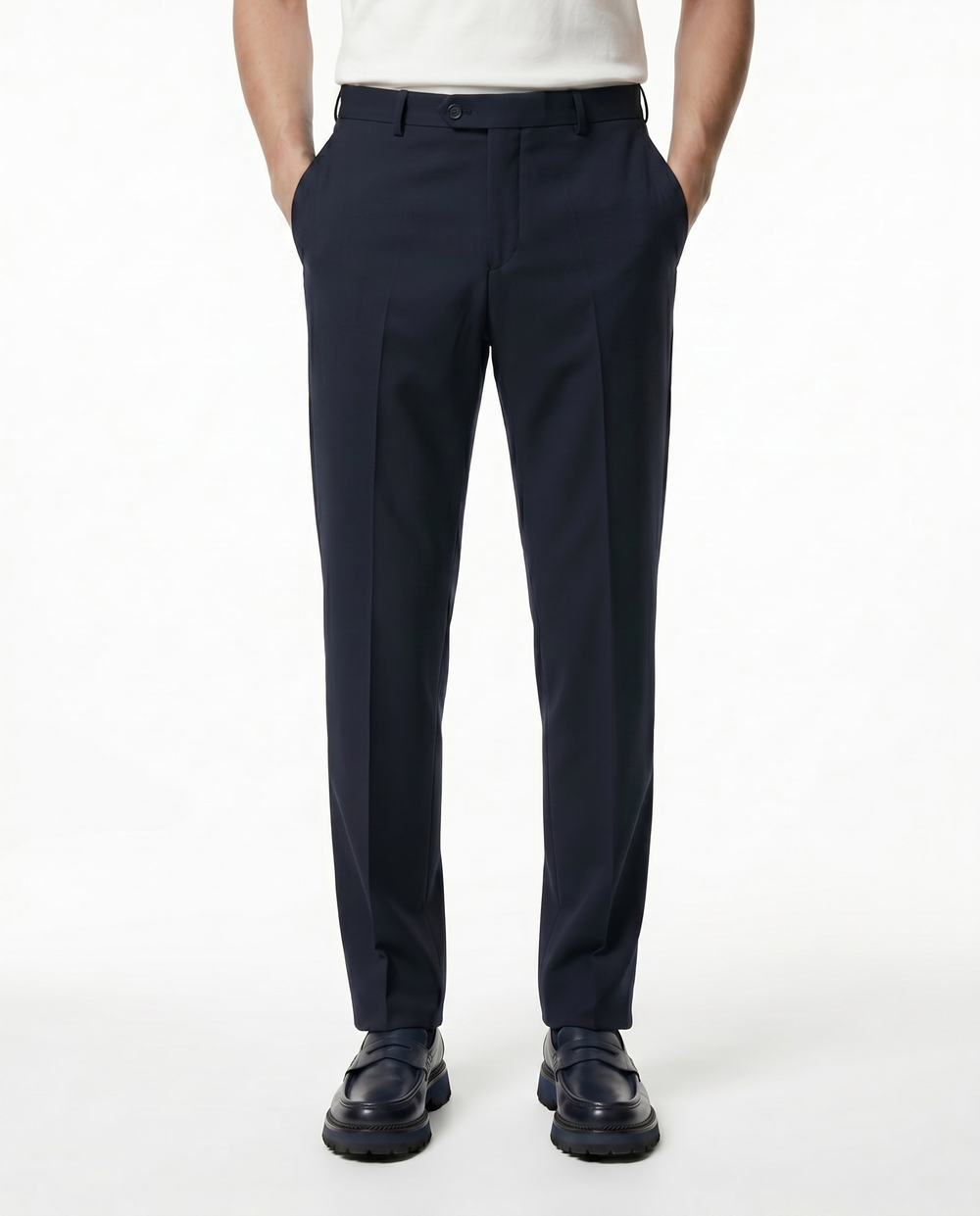 Marcusl Slim Fit Pants Navy