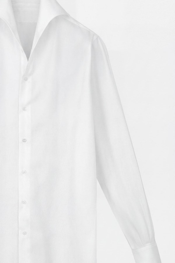 Sicilian American-Collar Shirt White
