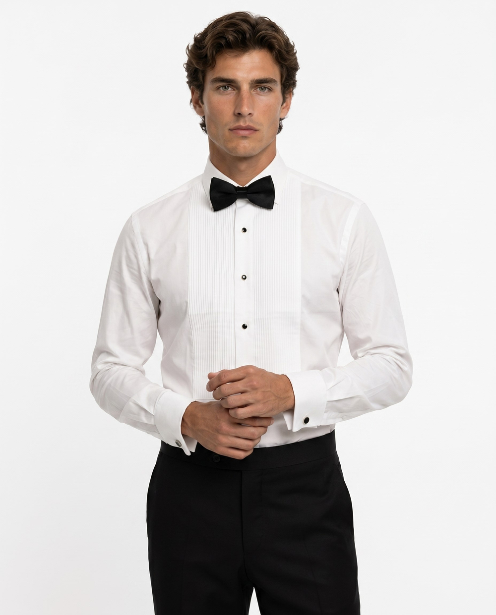 Tuxedo Shirt White