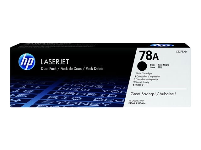 HP CE278AD (78A) Siyah Orjinal Toner - P1566 / M1536dnf