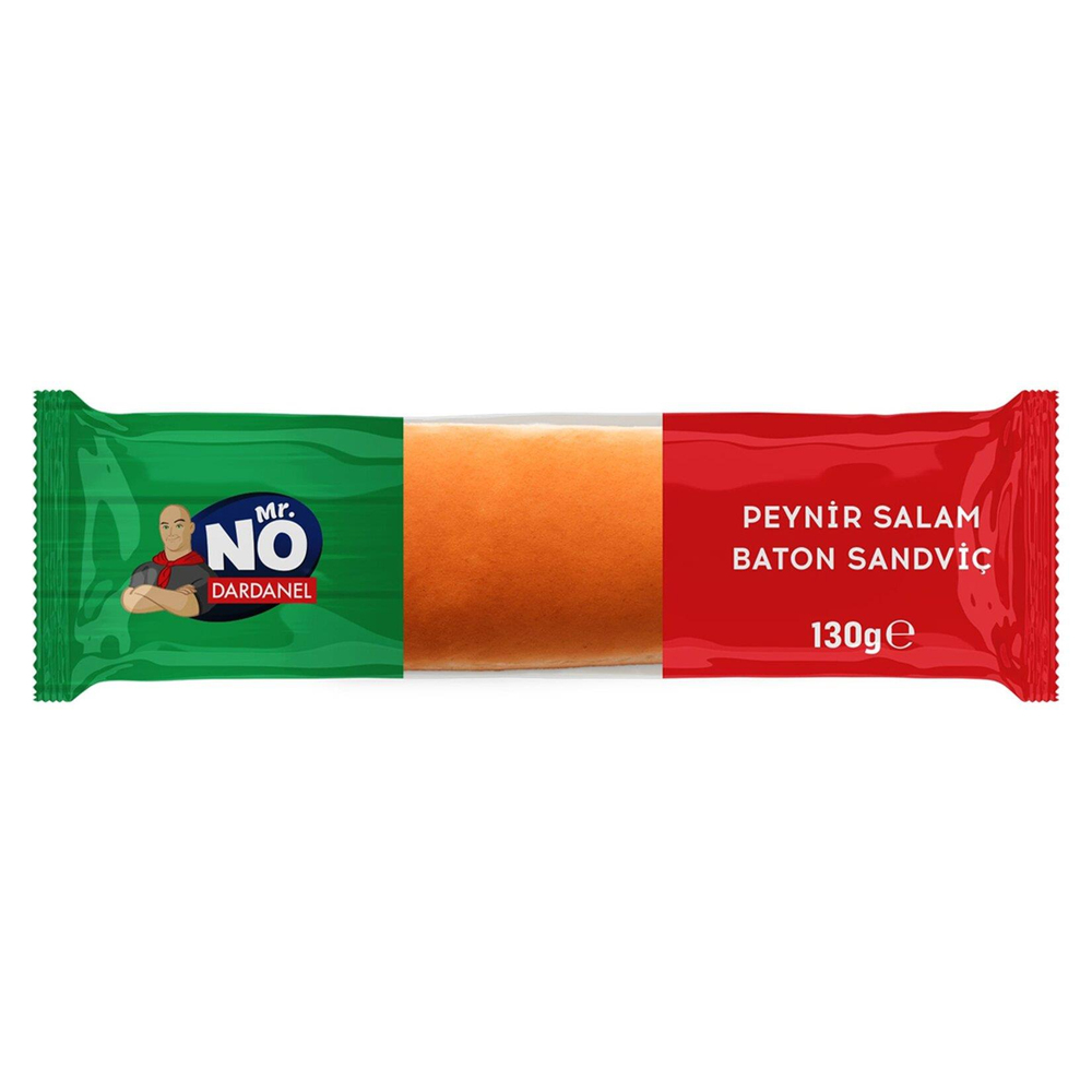 Mr.No Peynir Salam Baton Sandviç 130 G