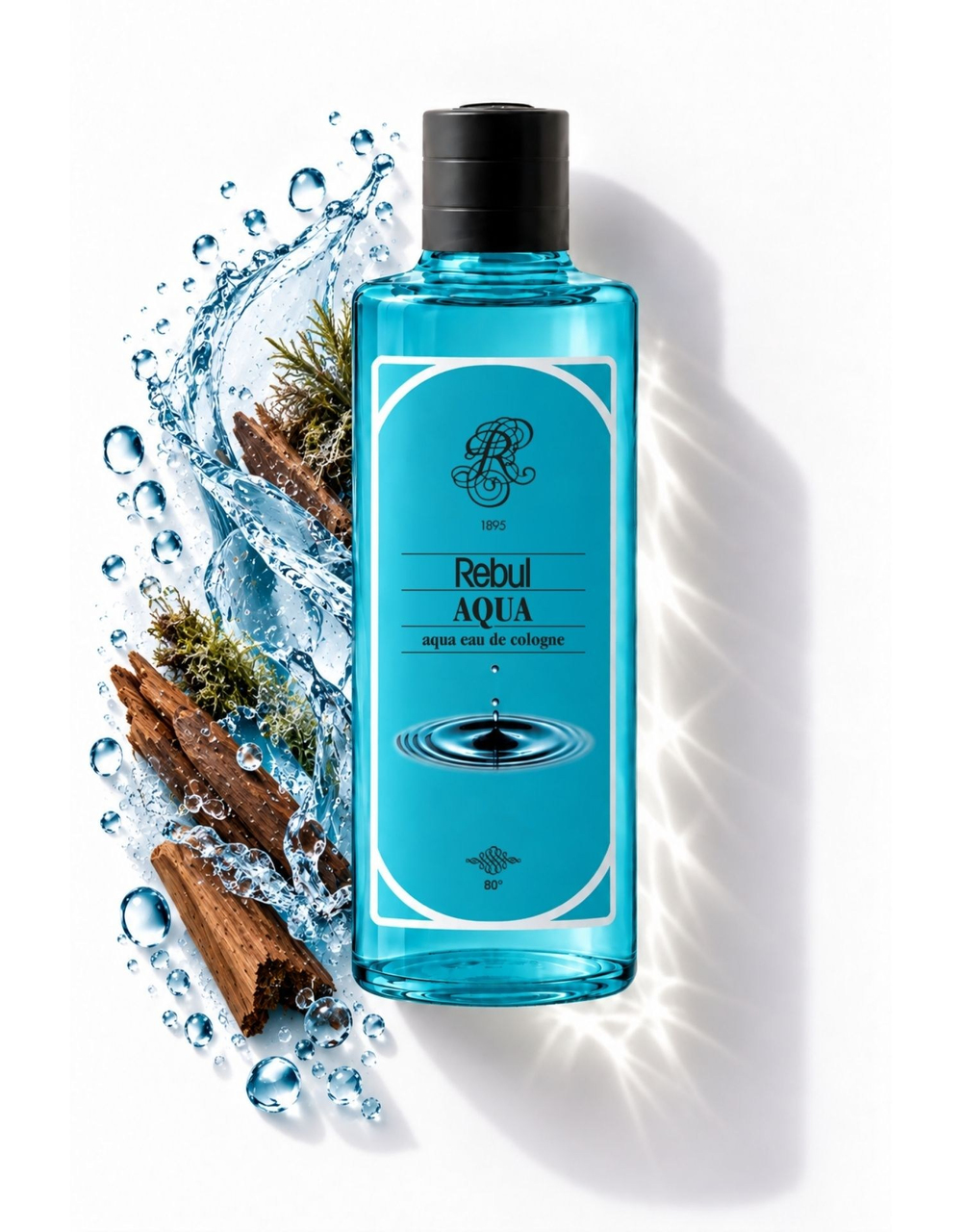 Rebul Aqua EDC Kolonya 250 ml Cam Şişe