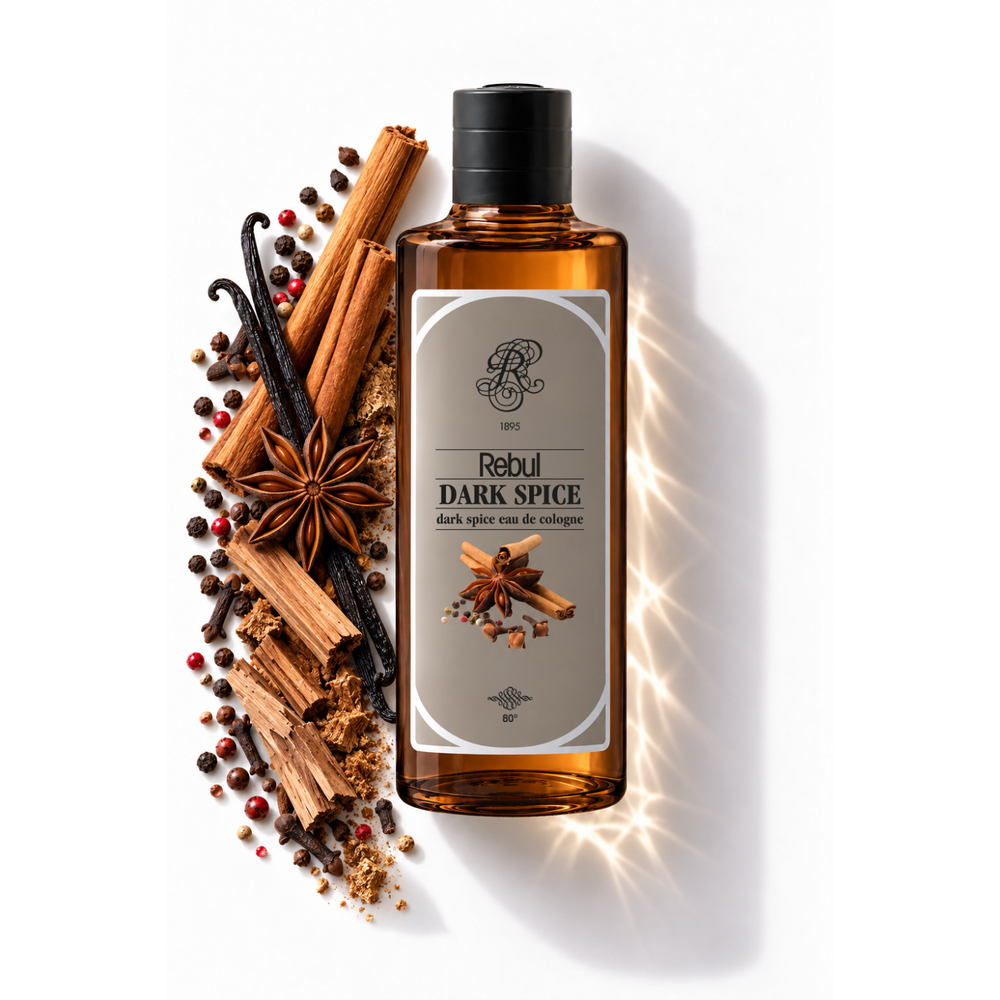 Rebul Dark Spice EDC Kolonya 250 ml Cam Şişe