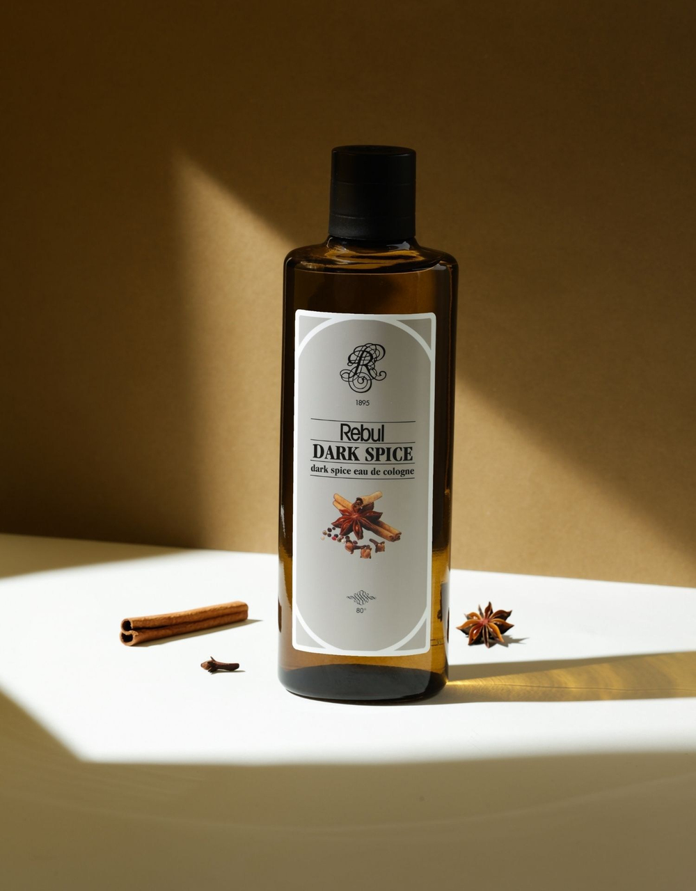 Rebul Dark Spice EDC Kolonya 250 ml Cam Şişe