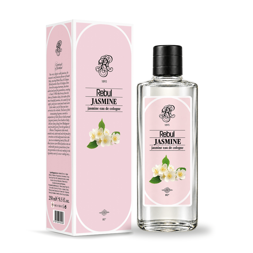 Rebul Jasmine EDC Kolonya 250 ml Cam Şişe