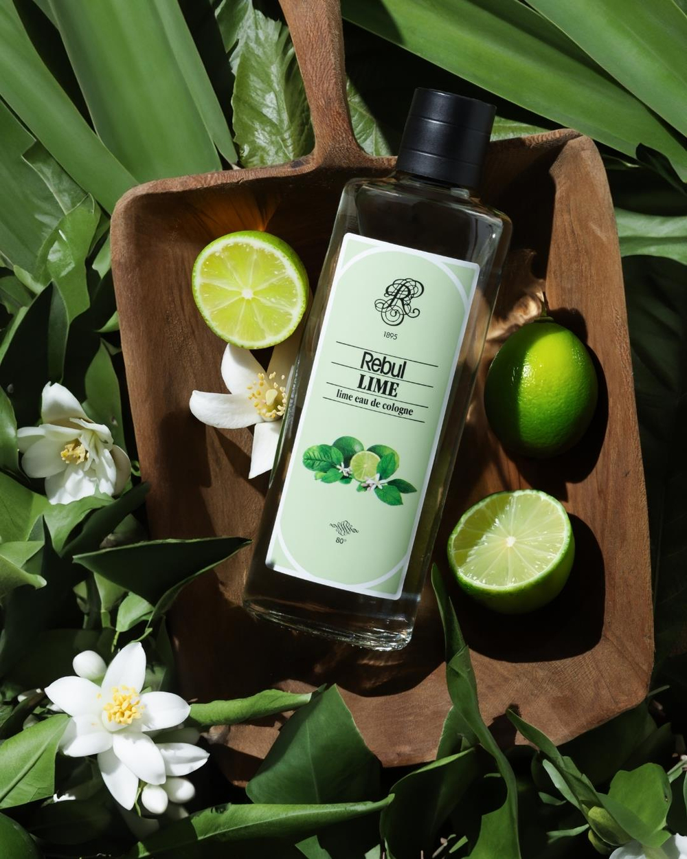 Rebul Lime EDC Kolonya 250 ml Cam Şişe