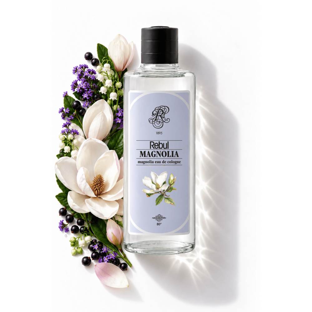 Rebul Magnolia EDC Kolonya 250 ml Cam Şişe