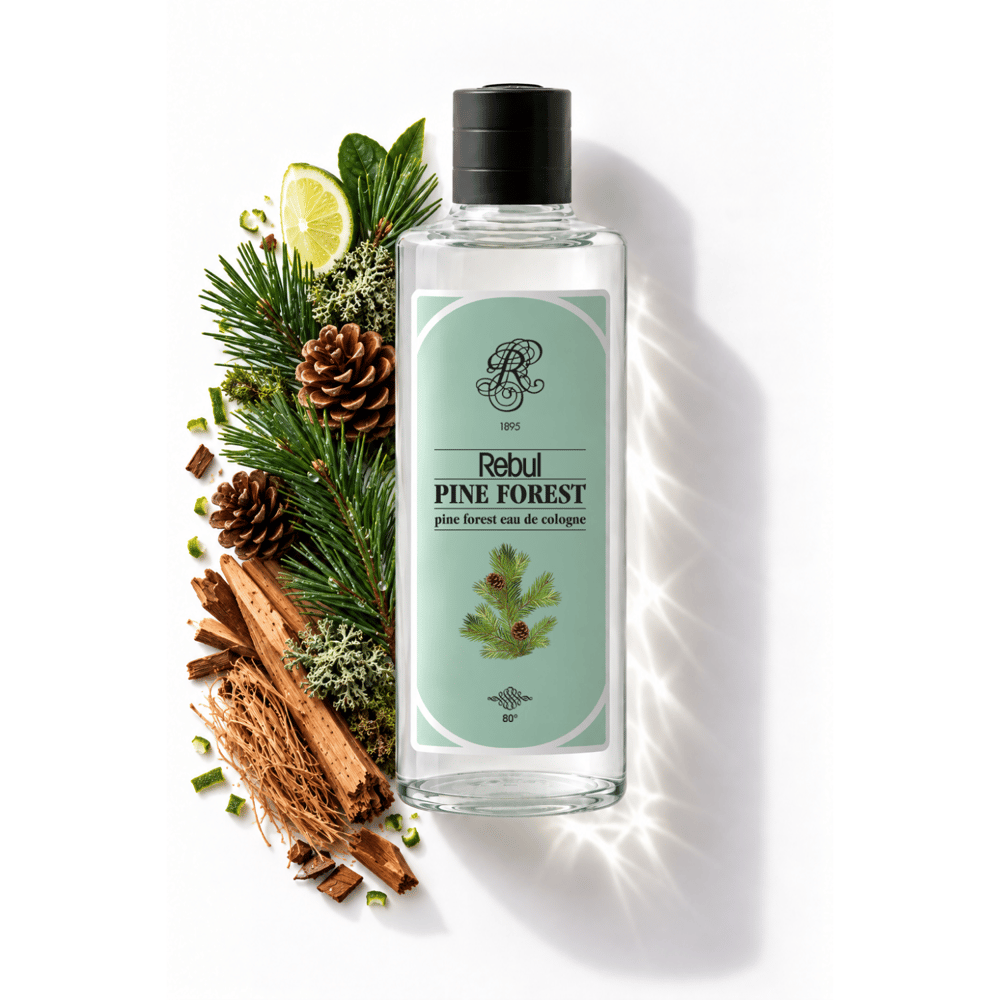 Rebul Pine Forest EDC Kolonya 250 ml Cam Şişe