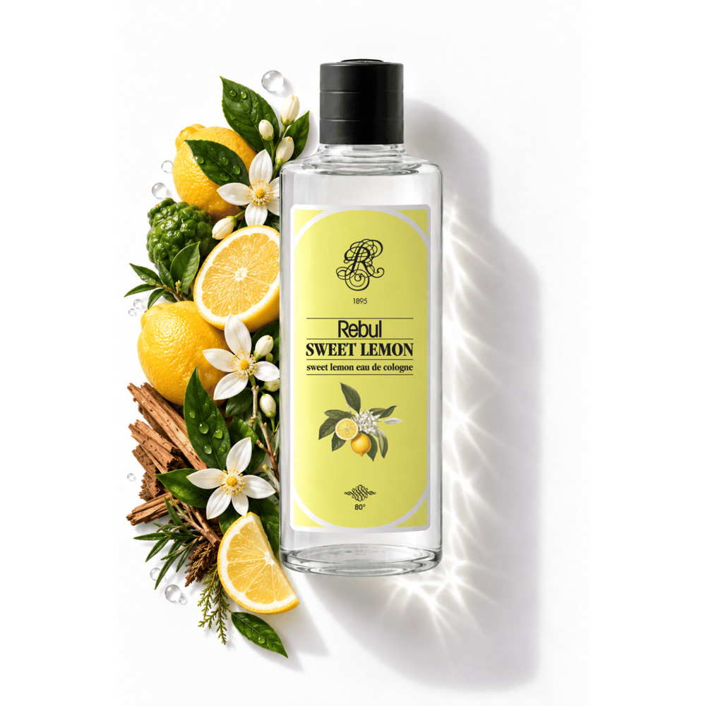 Rebul Sweet Lemon EDC Kolonya 250 ml Cam Şişe
