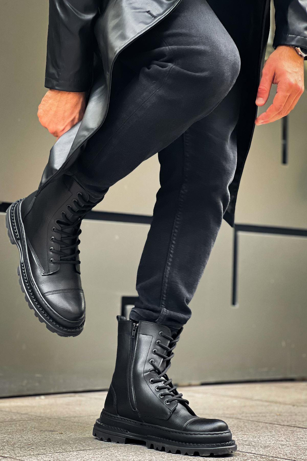 FST Crow Erkek Siyah Bot