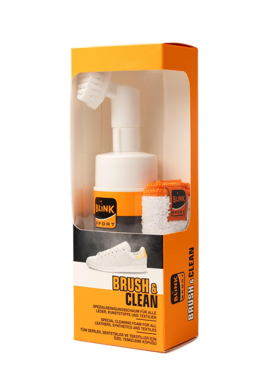 Blink Sport Brush Clean Susuz Fırçalı Ayakkabı Temizleme Köpüğü 150 ml