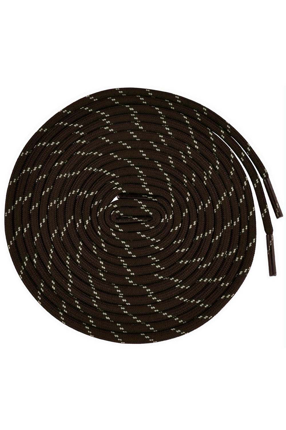 Kahverengi Kırçıllı Yuvarlak Bot Bağcığı