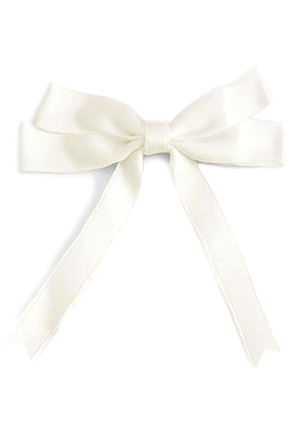 10 Adet Ekru Saten Fiyonk Süsleme Küçük Kurdele Seti