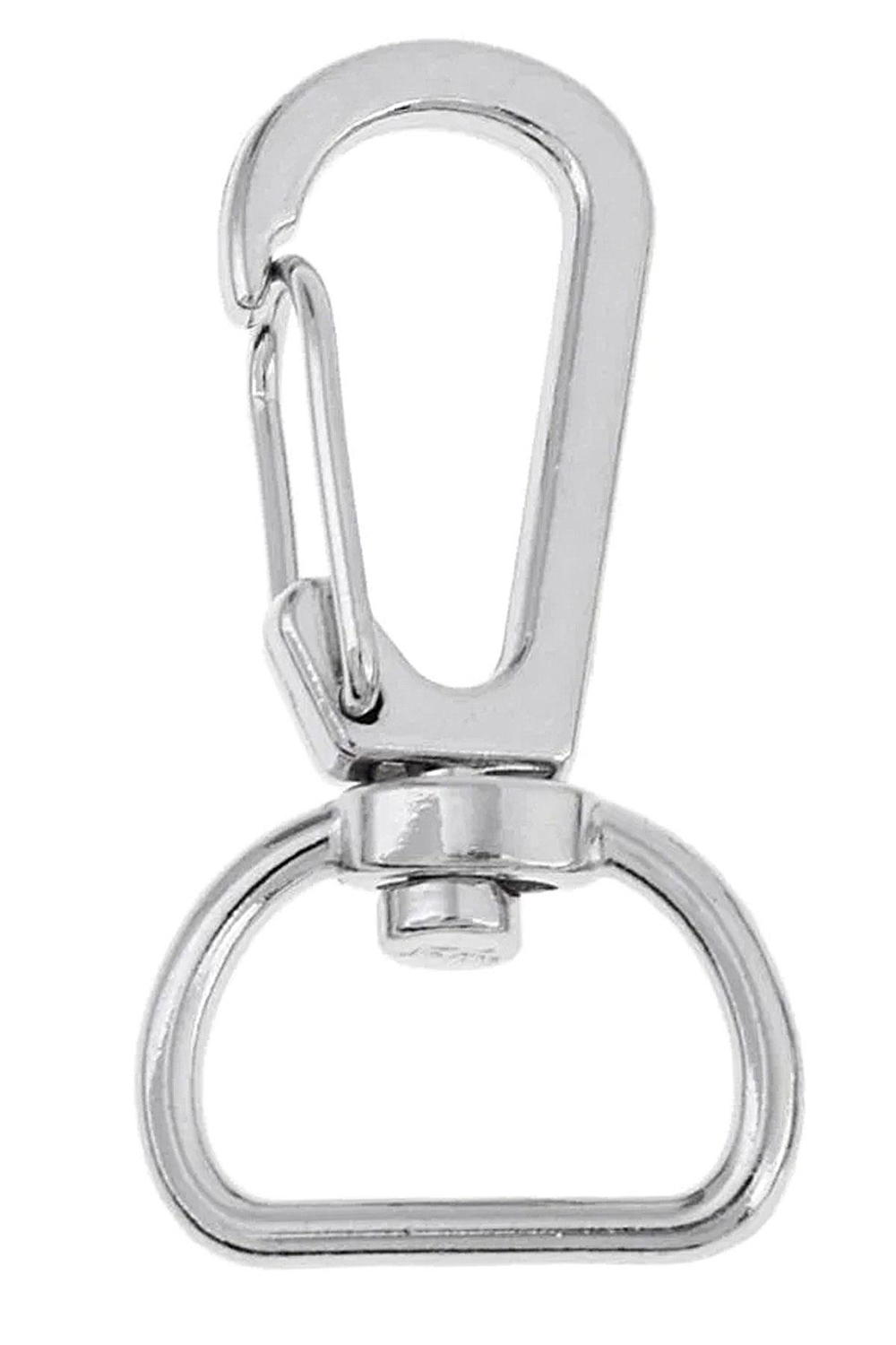 10 Adet Metal Döner Tetikli Anahtarlık Klipsi