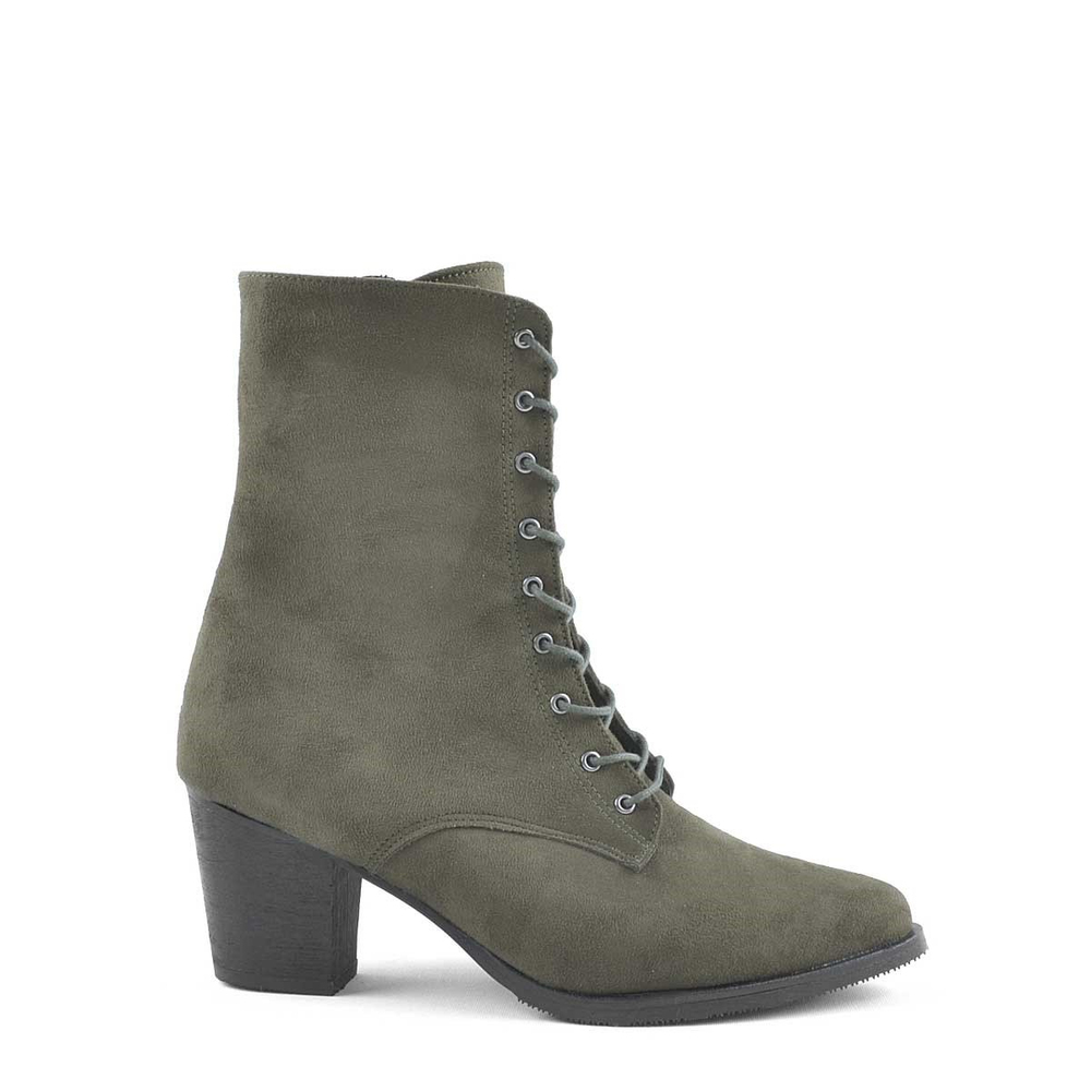 Vionnet Haki Topuklu Bot - B9150-Y