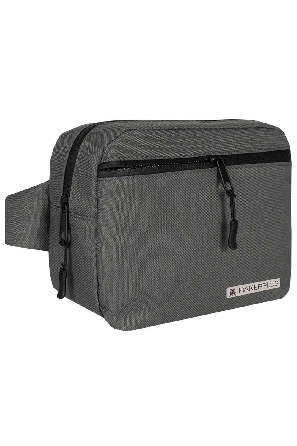 Rakerplus Gri Unisex Minimal 21x15x5 cm Bel ve Göğüs Çantası RC-0001-GR