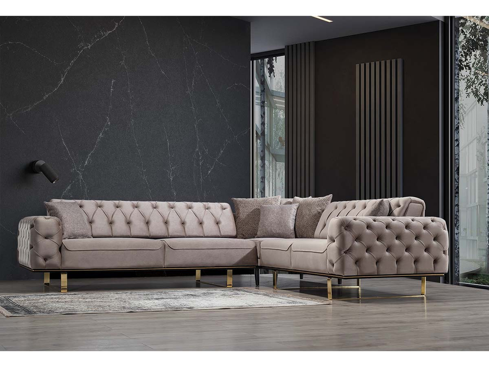 Lila Köşe Koltuk Takımı