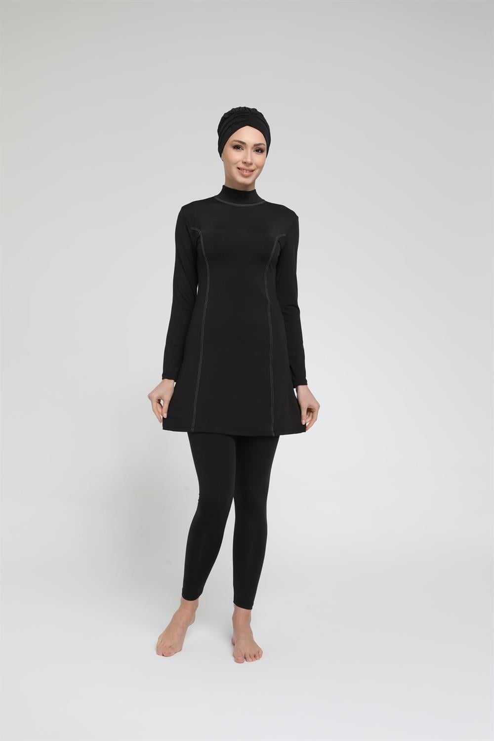 Taytlı Kapalı Tesettür Mayo 2220