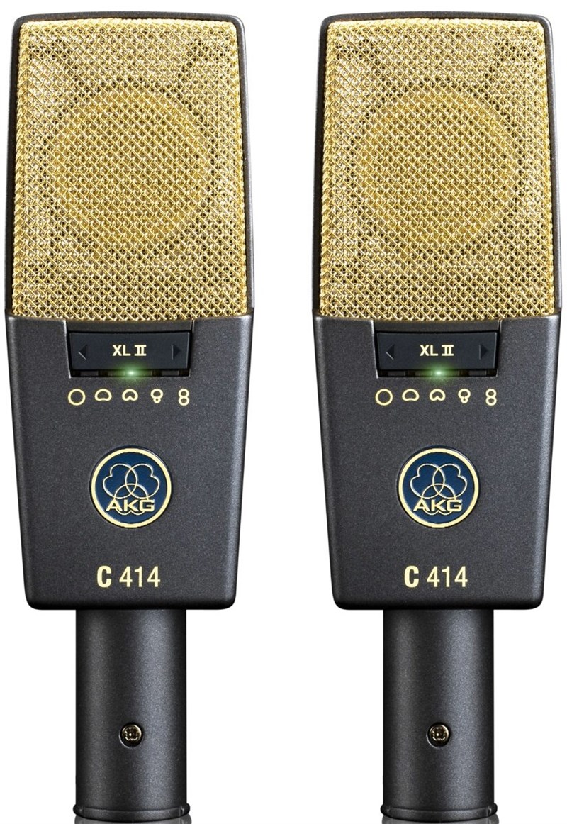 Akg C414 XLII MATCH PAIR İkili Studyo Kayıt Mikrofon Seti