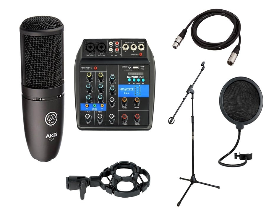 Akg P120 Stüdyo Kayıt Seti