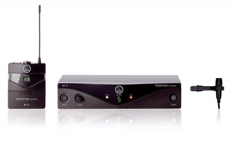 Akg Perception Wireless 45 Pres Set BD - Kablosuz Yaka Mikrofon Seti