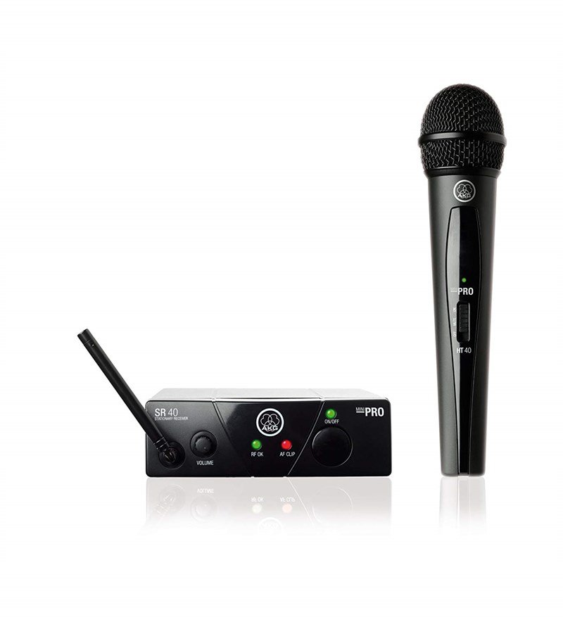 Akg WMS40 Mini Vocal Set BD US45A - Kablosuz El Mikrofon Seti