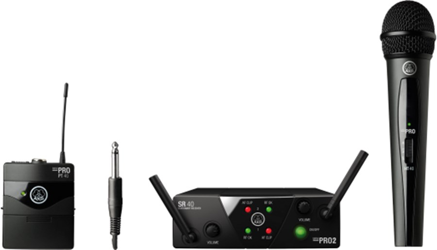 Akg WMS40 MINI2 MIX-SET US45A/C Telsiz Mikrofon
