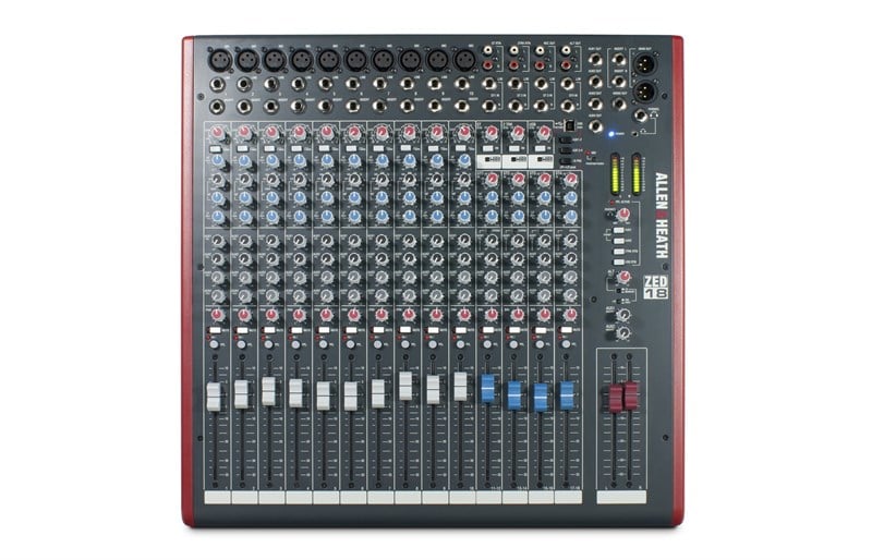 Allen Heath ZED-18 - 18 Kanal Usb'li Deck Mikser