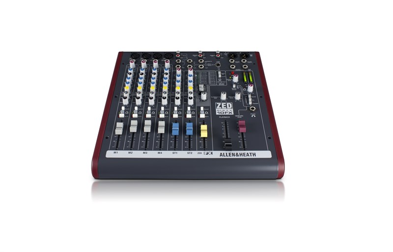 Allen Heath ZED60-10FX Usb Girişli Efektli 10 Kanal Analog Mikser