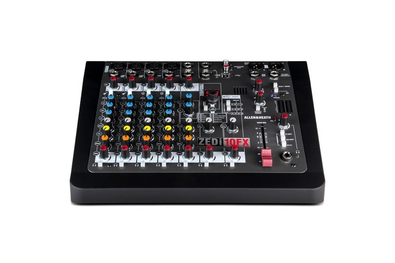 Allen Heath ZEDi-10FX 10 Kanal Efektli 4×4 USB Arayüzlü Hibrit Kompakt Mikser 