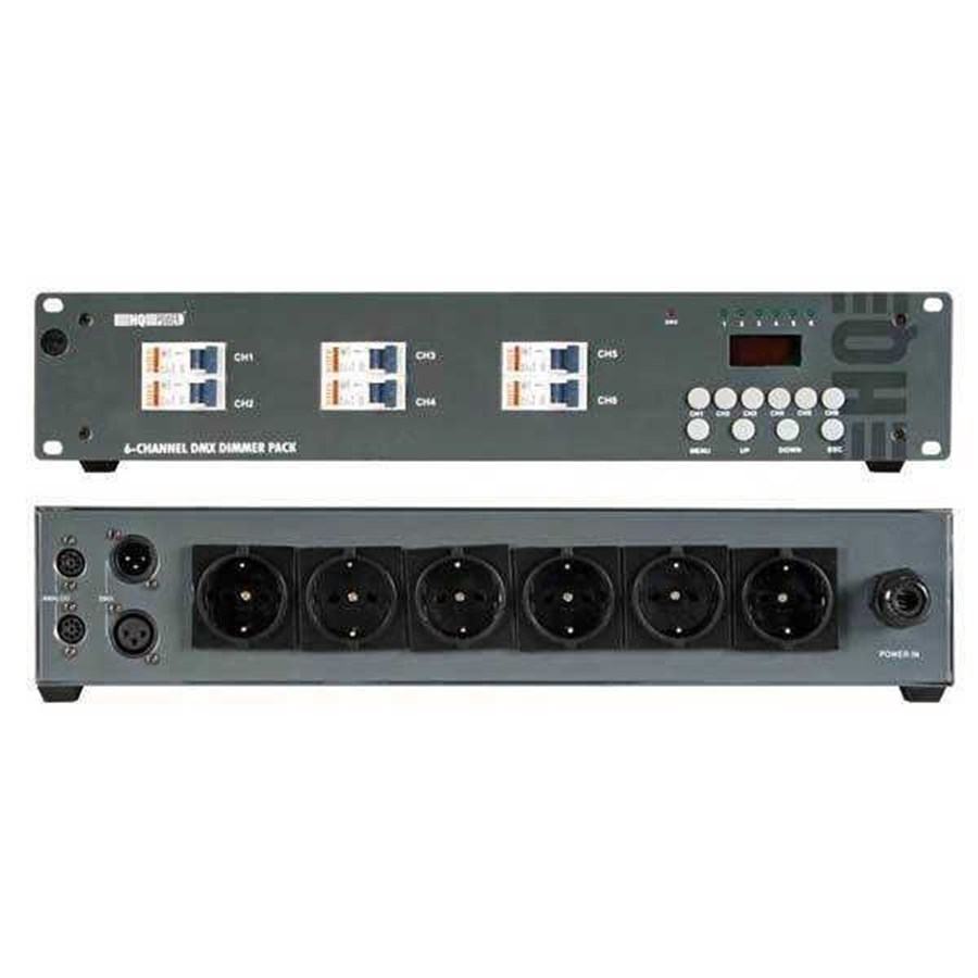 Amerikan Dj VDPDP 134D Dimmer Pack 6 Kanallı Dmx